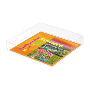 Summer Suite Acrylic Tray