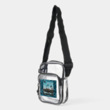 Summer Suite Shoegaze Clear Stadium Bag