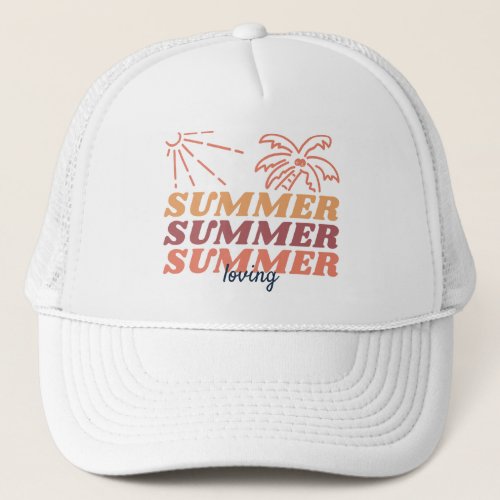 Summer Summer Summer Loving Trucker Hat