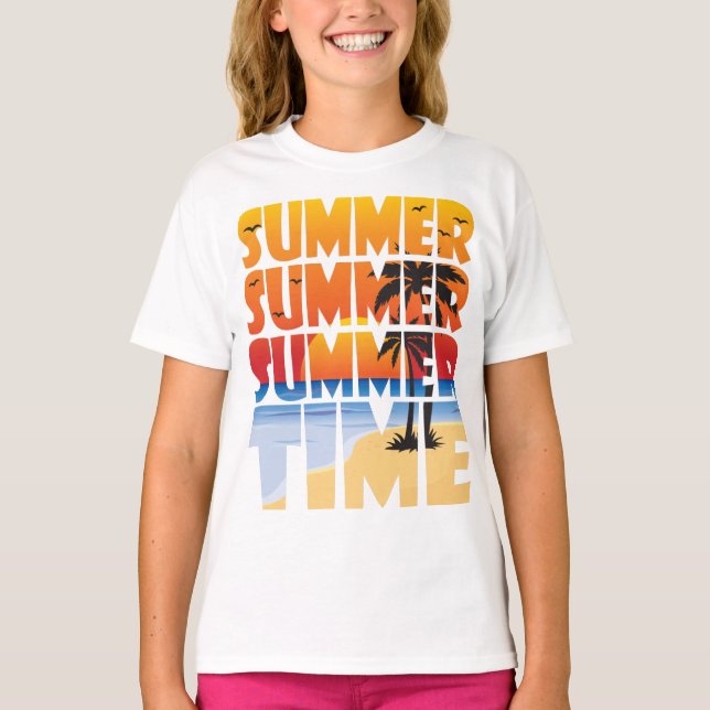 Summer Summer Summer Time! T-Shirt (Front)