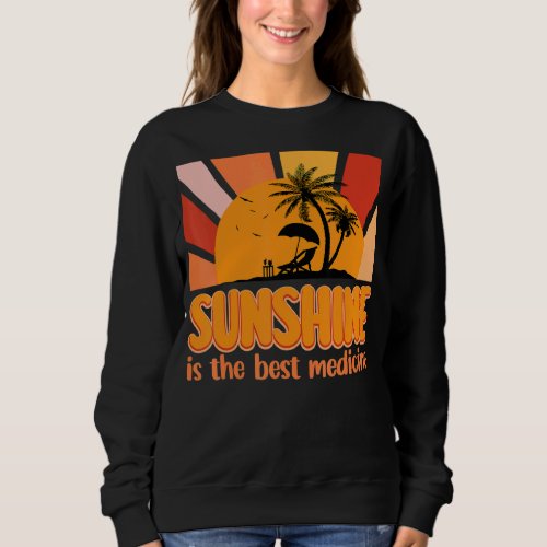 Summer Sun Beach Vacation Sea 3 Sweatshirt