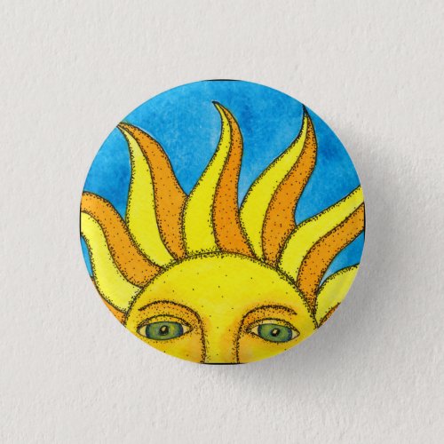 Summer Sun Button