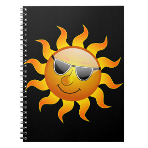 Summer Sun funny Notebook