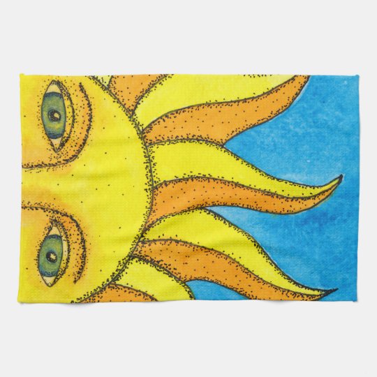 Summer Sun Kitchen Towel