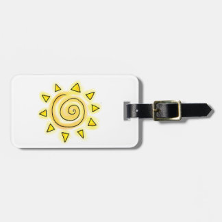 Summer Sun Luggage Tag