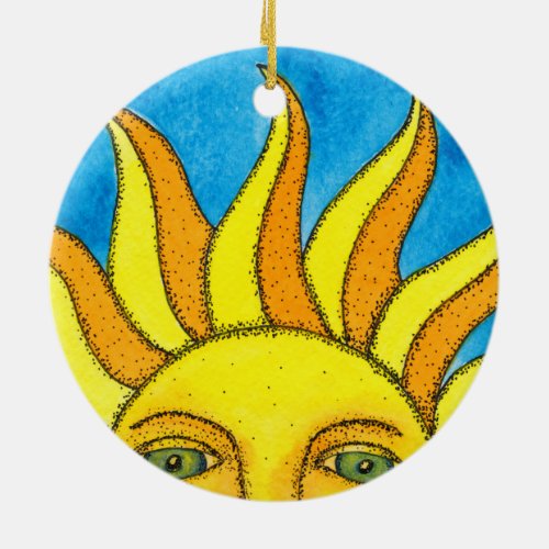 Summer Sun Ornament