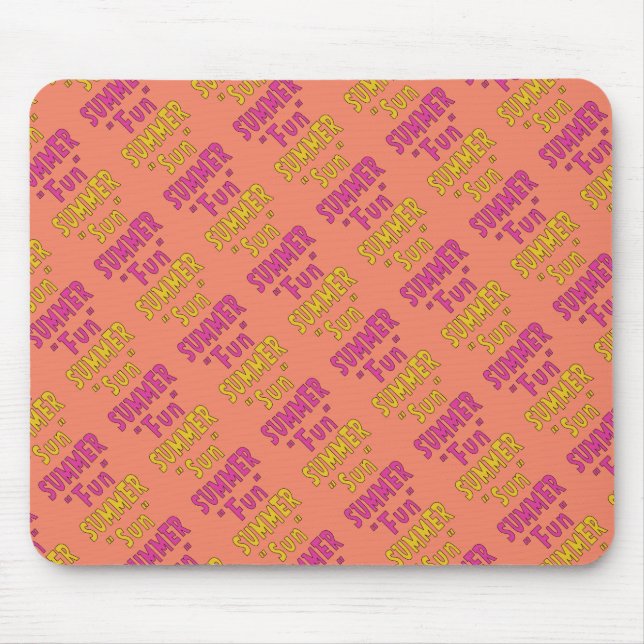 Summer Sun Summer Fun Mouse Pad (Front)