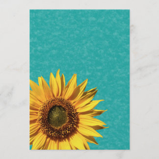 Summer Sunflower Bridal Shower Invitation