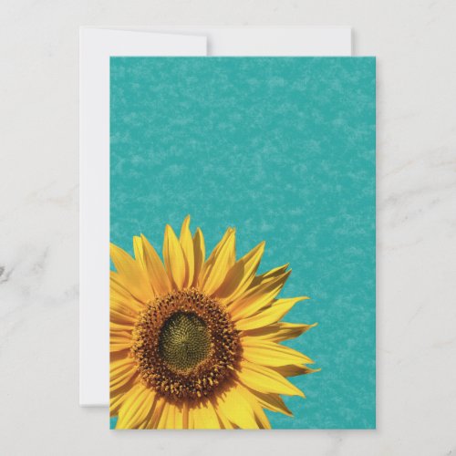 Summer Sunflower Bridal Shower Invitation