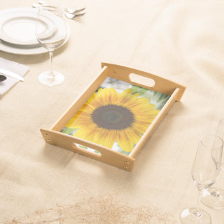 Summer Sunflower serving tray
