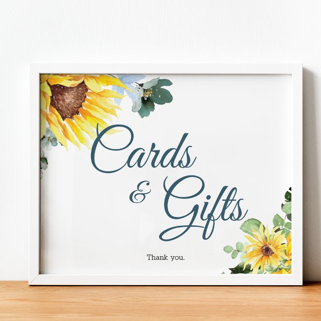 Summer Sunflower Tabletop Sign (Creator Uploaded)