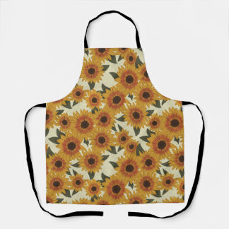 Summer Sunflowers Apron