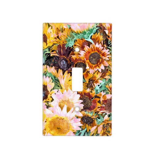 Summer Sunflowers Light Switch Cover