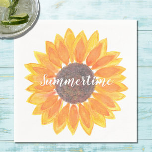 Summer Sunflowers Napkins