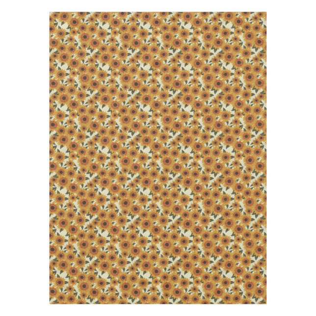 Summer Sunflowers Tablecloth (Front)