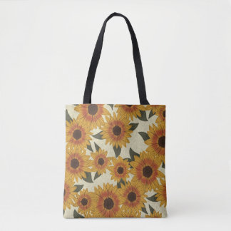 Summer Sunflowers Tote Bag