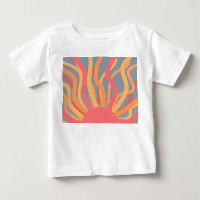 Summer Sunrise  Baby T-Shirt (Front)
