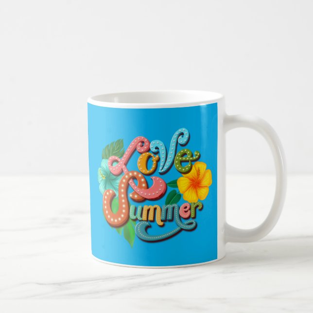 Summer Sunscreen Coffee Mug (Right)