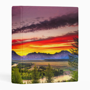 Summer Sunset at Snake River Overlook Mini Binder