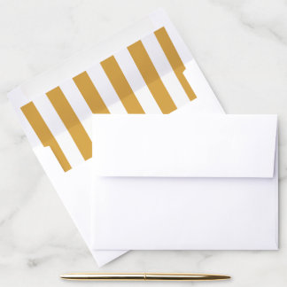 Summer Sunset Cabana Stripe Envelope Liner