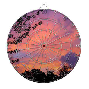 Summer Sunset Dart Board