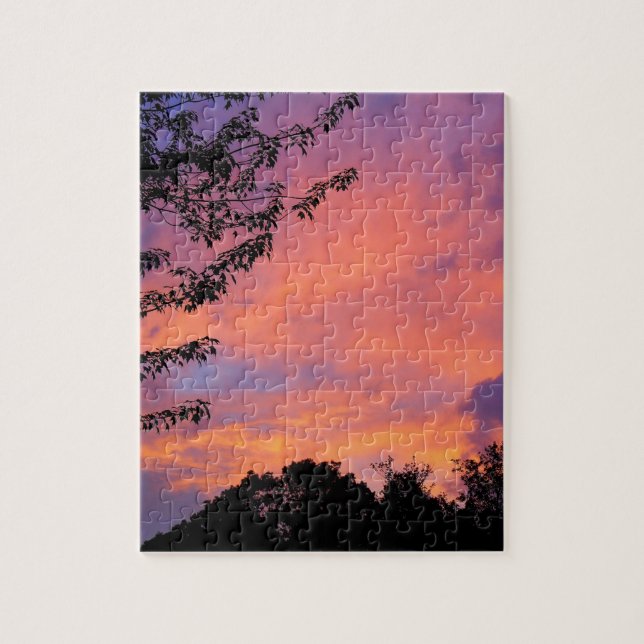 Summer Sunset Jigsaw Puzzle (Vertical)