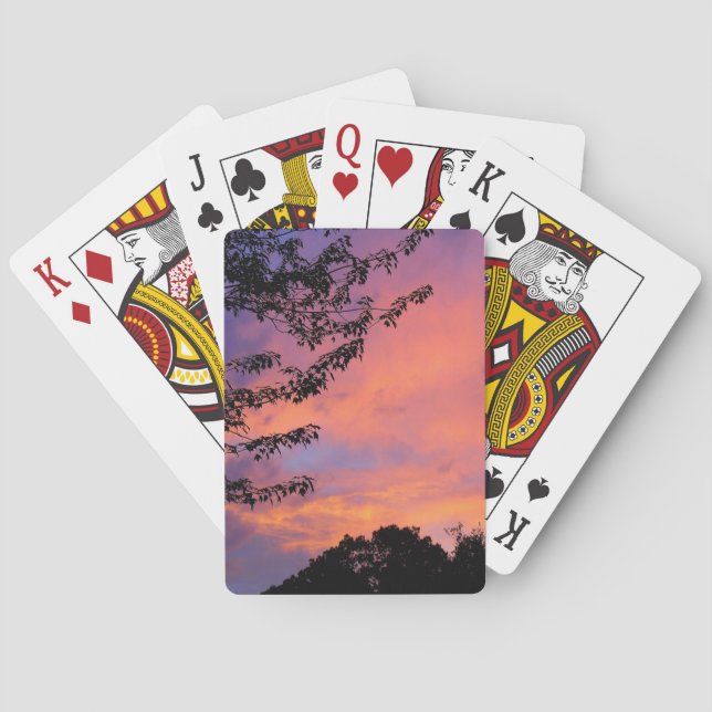 Summer Sunset Poker Cards (Back)