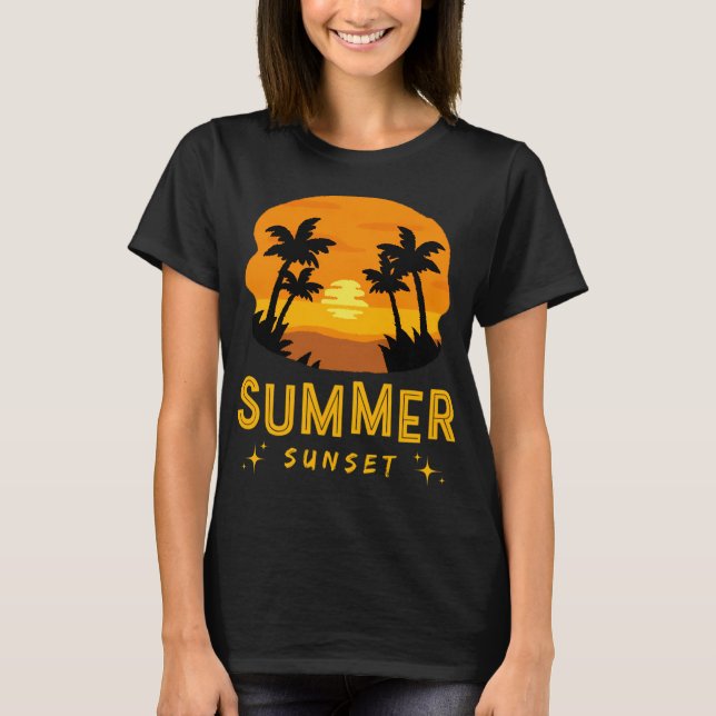 Summer sunset T-Shirt (Front)