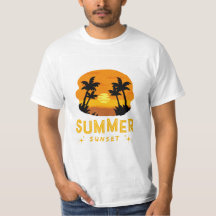 Summer sunset t-shirt