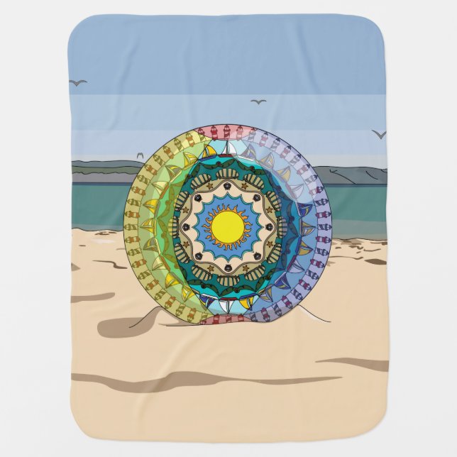 Summer Sunshine Baby Blanket (Front)