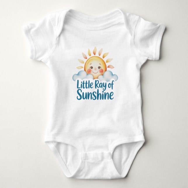 Summer sunshine baby bodysuit (Front)