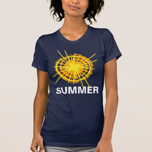 Summer Sunshine Funny customizable T-Shirt (Front)