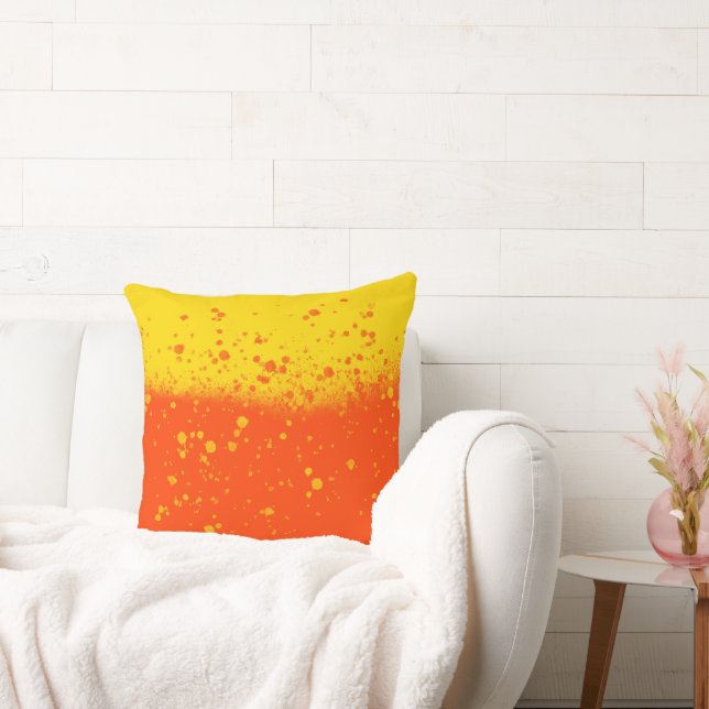 Summer Sunshine Minimalist Print Throw Pillow (Couch)