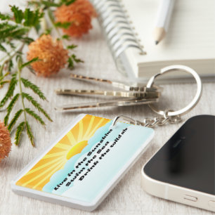 Summer Surf and Sunshine   Keychain