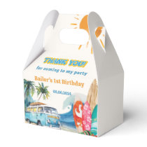 Summer Surf Birthday Party  Favor Boxes