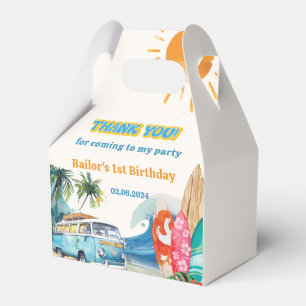 Summer Surf Birthday Party  Favor Boxes