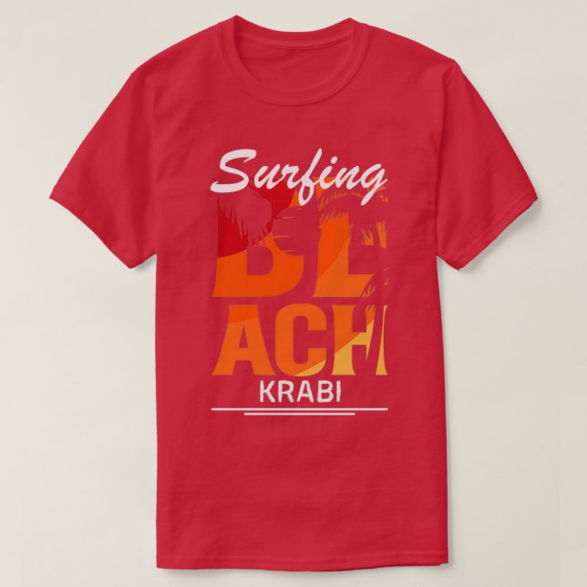 Summer surf dream in Krabi T-Shirt (Design Front)