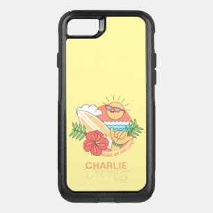 Summer Surfer custom name phone cases
