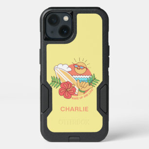 Summer Surfer custom name phone cases