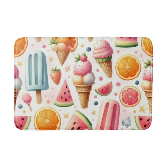 Summer Sweet escape Bath Mat (Front)