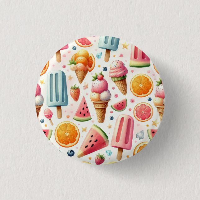 Summer Sweet escape Button (Front)