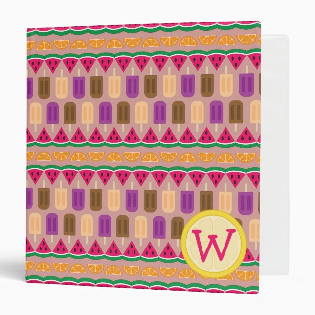 Summer Sweets Binder (Front/Inside)