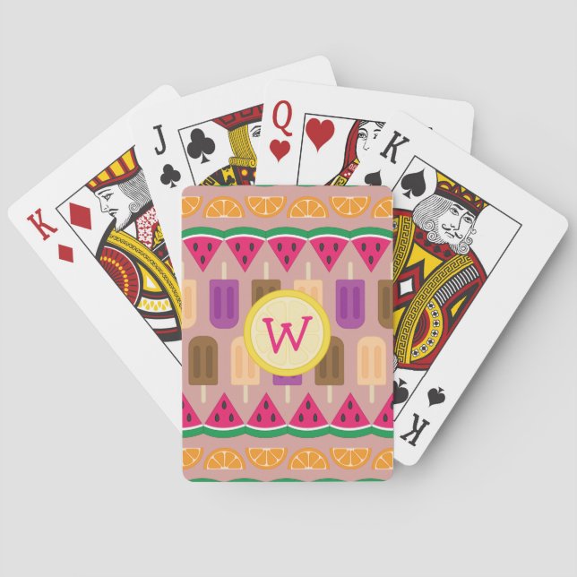 Summer Sweets Classic Playing Cards (Back)