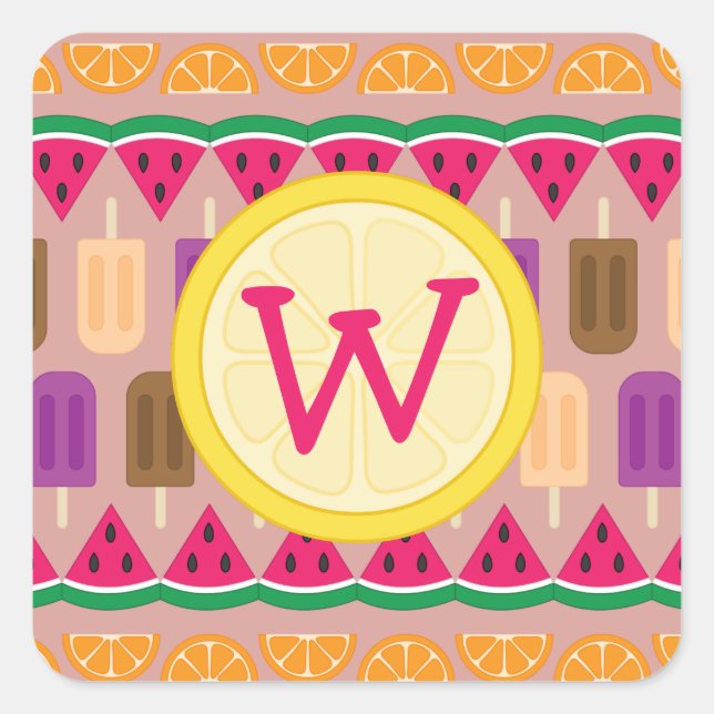 Summer Sweets Sticker (Front)