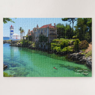 Summer Swim, Cascais Portugal Jigsaw Puzzle