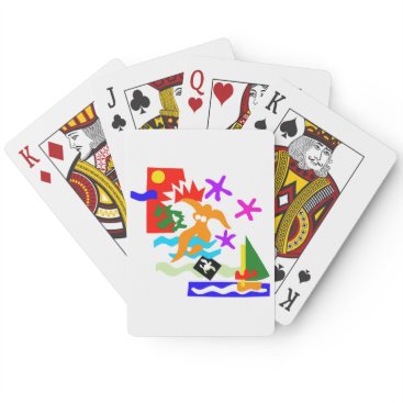 Summer swimmer - Playing cards Summer swimmer - Playing cards