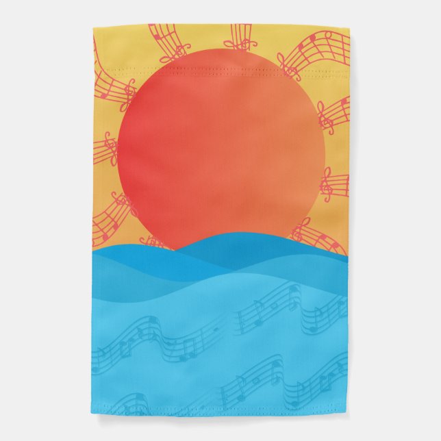 Summer Symphony Garden Flag (Front)