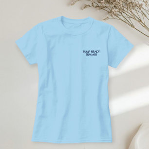 Summer t-shirt for pregnant women, Pregnancy 