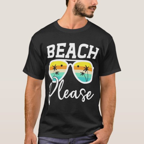 Summer T_Shirt Vintage Retro Summer Vibes Shirt