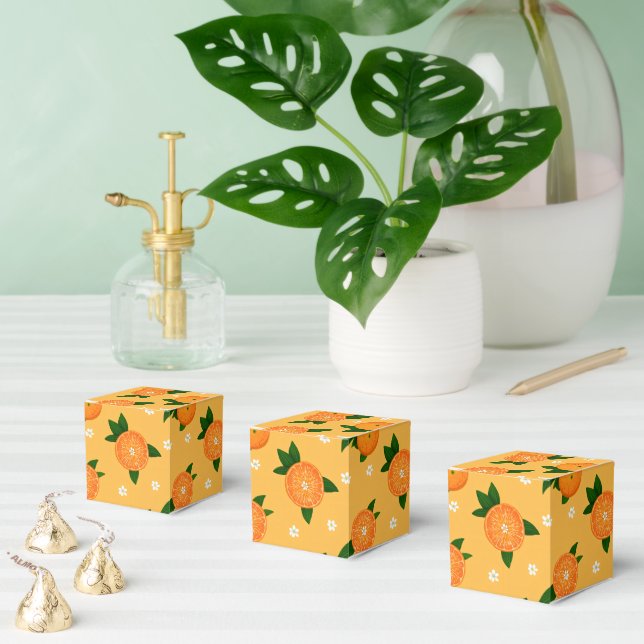 Summer Tangerines Favor Boxes (Multiple)
